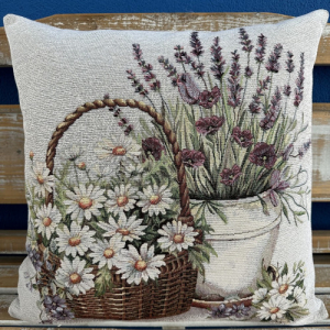 Celoroční gobelínový polštář Eden 1363 A V2