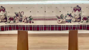 Gobelínové ubrusy vánoční -  Chenille 4122