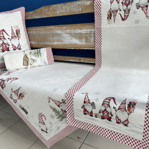 Gobelínové ubrusy vánoční - chenille 1279 NA