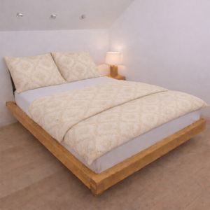 Luxusní ložní prádlo - hnědo-béžové Finezza