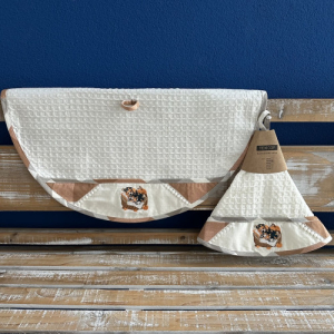 Bavlněná kuchyňská utěrka kruh 60cm TE 10672