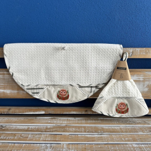 Bavlněná kuchyňská utěrka kruh 60cm TE 10675