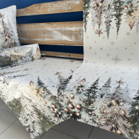 Gobelínové ubrusy Vánoce - Stromečky