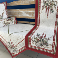 Gobelínové ubrusy Vánoce - Vánoční svíčky