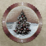 Gobelínové ubrusy Vánoce - chaloupky