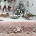 Gobelínové ubrusy vánoční  - chenille 222