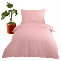 Bambusové saténové povlečení - pudrové č.8