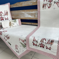 Gobelínové ubrusy vánoční - chenille 1279 NA