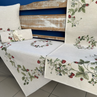 Celoroční gobelínové ubrusy - Jahody