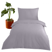 Bambusové saténové povlečení - sivé č.19