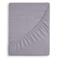 Prostěradla bavlněné - Mako Jersey s lycrou šedá.19