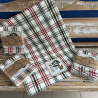 Kuchyňské utěrky- TE 10673  Sněhulák