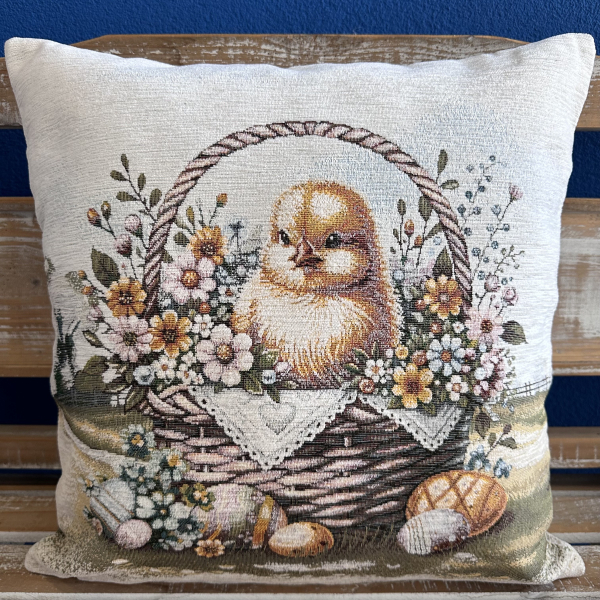 Gobelínové velikonoční polštáře žinylka 0655