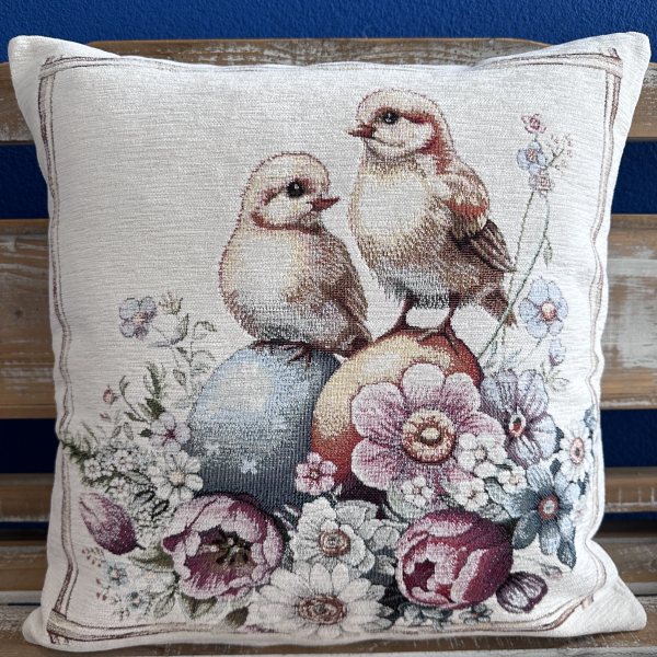 Gobelínové velikonoční polštáře žinylka 0657