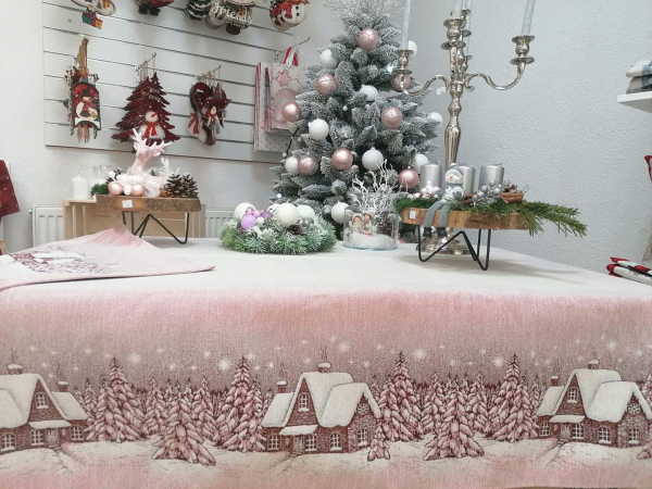 Gobelínové ubrusy vánoční  - chenille 222