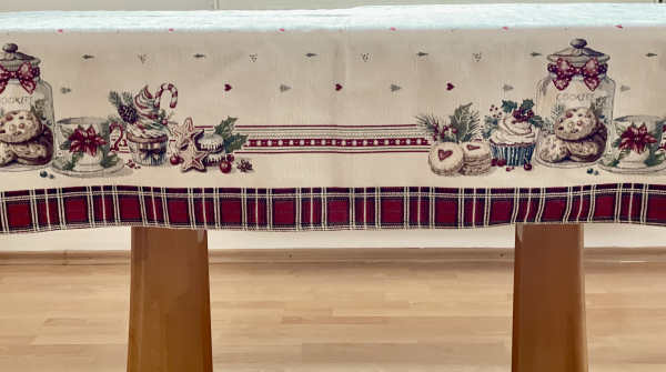 Gobelínové ubrusy vánoční -  Chenille 4122