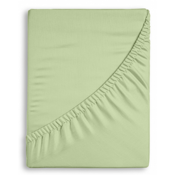 Prostěradla bavlněné - Mako Jersey s lycrou Olivová č.13