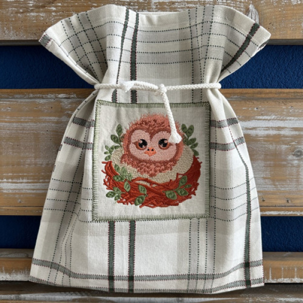 Vrecúško bavlnené TE 10675 Sova